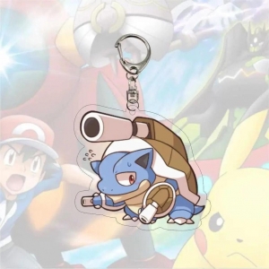 Pokemon Charizard Blastoise Gengar Venusaur Bulbasaur Diy Mica Keychain Anime Classics Game Móc Khóa In Theo Yêu Cầu, Chất Liệu Mica Trong Suốt In 2 Mặt , Dày 4mm
