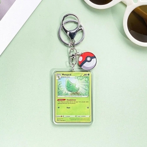 Pokemon Charizard Venusaur Blastoise Mewtwo Anime Diy Mica Card Style Keychain Classics Game Móc Khóa In Theo Yêu Cầu, Chất Liệu Mica Trong Suốt In 2 Mặt , Dày 4mm