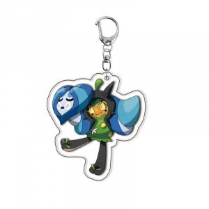 Pokémon Scarlet And Violet Ogerpon Lovely Acrylic Fun Keychain Related Products New Key Chain Móc Khóa In Theo Yêu Cầu, Chất Liệu Mica Trong Suốt In 2 Mặt , Dày 4mm