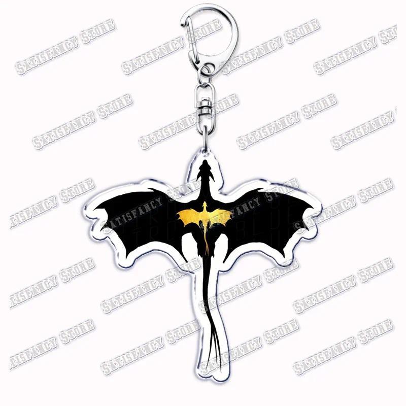 Popular Basgiath War College Fourth Wing Black Dragon Keychain, Car Hanging, Móc Khóa In Theo Yêu Cầu, Chất Liệu Mica Trong Suốt In 2 Mặt , Dày 4mm 2 Popular Basgiath War College Fourth Wing Black Dragon Keychain, Car Hanging, Móc Khóa In Theo Yêu Cầu, Chất Liệu Mica Trong Suốt In 2 Mặt , Dày 4mm - Ảnh 2