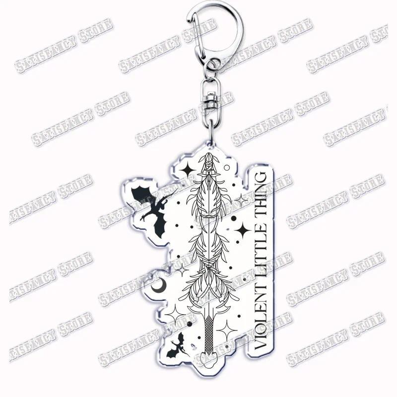 Popular Basgiath War College Fourth Wing Black Dragon Keychain, Car Hanging, Móc Khóa In Theo Yêu Cầu, Chất Liệu Mica Trong Suốt In 2 Mặt , Dày 4mm 13 Popular Basgiath War College Fourth Wing Black Dragon Keychain, Car Hanging, Móc Khóa In Theo Yêu Cầu, Chất Liệu Mica Trong Suốt In 2 Mặt , Dày 4mm - Ảnh 13