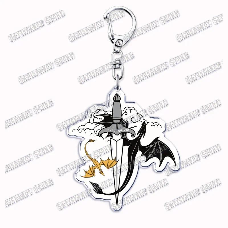 Popular Basgiath War College Fourth Wing Black Dragon Keychain, Car Hanging, Móc Khóa In Theo Yêu Cầu, Chất Liệu Mica Trong Suốt In 2 Mặt , Dày 4mm 31 Popular Basgiath War College Fourth Wing Black Dragon Keychain, Car Hanging, Móc Khóa In Theo Yêu Cầu, Chất Liệu Mica Trong Suốt In 2 Mặt , Dày 4mm - Ảnh 31
