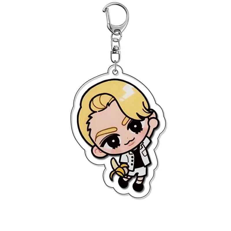 Popular Boy Group Cartoon Character Mica Keychain For Women Bag Hanging Couple Key Chains Móc Khóa In Theo Yêu Cầu, Chất Liệu Mica Trong Suốt In 2 Mặt , Dày 4mm 2 Popular Boy Group Cartoon Character Mica Keychain For Women Bag Hanging Couple Key Chains Móc Khóa In Theo Yêu Cầu, Chất Liệu Mica Trong Suốt In 2 Mặt , Dày 4mm - Ảnh 2