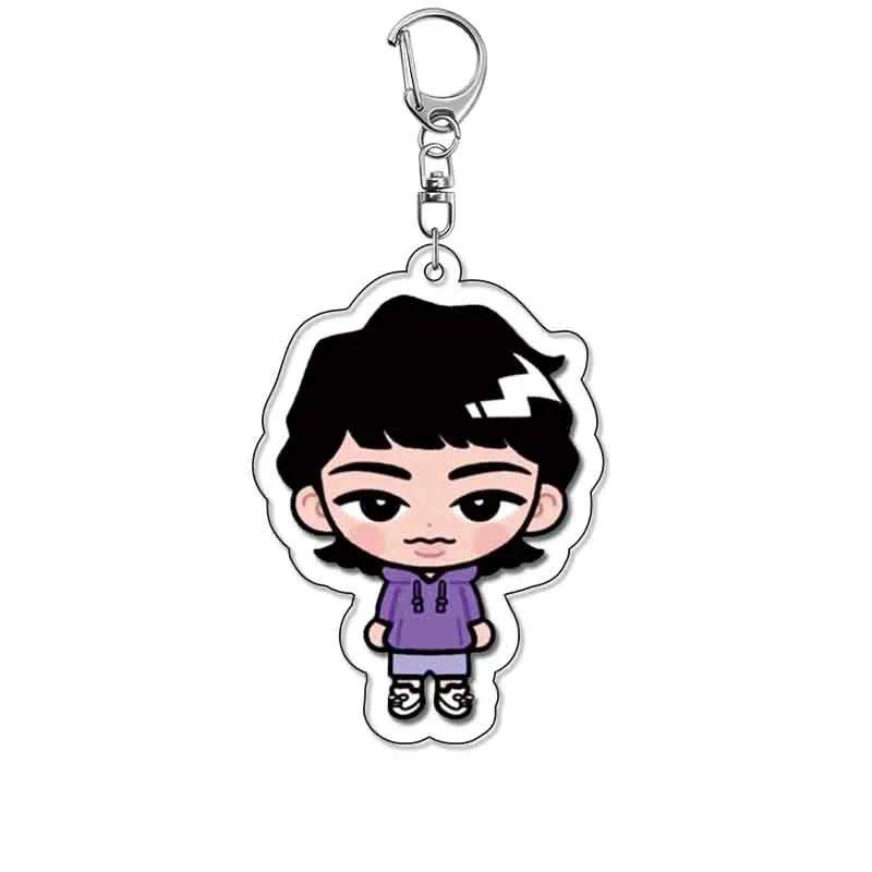 Popular Boy Group Cartoon Character Mica Keychain For Women Bag Hanging Couple Key Chains Móc Khóa In Theo Yêu Cầu, Chất Liệu Mica Trong Suốt In 2 Mặt , Dày 4mm 18 Popular Boy Group Cartoon Character Mica Keychain For Women Bag Hanging Couple Key Chains Móc Khóa In Theo Yêu Cầu, Chất Liệu Mica Trong Suốt In 2 Mặt , Dày 4mm - Ảnh 18