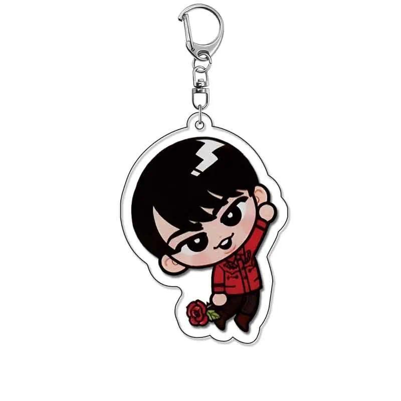 Popular Boy Group Cartoon Character Mica Keychain For Women Bag Hanging Couple Key Chains Móc Khóa In Theo Yêu Cầu, Chất Liệu Mica Trong Suốt In 2 Mặt , Dày 4mm 5 Popular Boy Group Cartoon Character Mica Keychain For Women Bag Hanging Couple Key Chains Móc Khóa In Theo Yêu Cầu, Chất Liệu Mica Trong Suốt In 2 Mặt , Dày 4mm - Ảnh 5