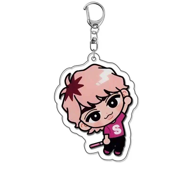 Popular Boy Group Cartoon Character Mica Keychain For Women Bag Hanging Couple Key Chains Móc Khóa In Theo Yêu Cầu, Chất Liệu Mica Trong Suốt In 2 Mặt , Dày 4mm 7 Popular Boy Group Cartoon Character Mica Keychain For Women Bag Hanging Couple Key Chains Móc Khóa In Theo Yêu Cầu, Chất Liệu Mica Trong Suốt In 2 Mặt , Dày 4mm - Ảnh 7