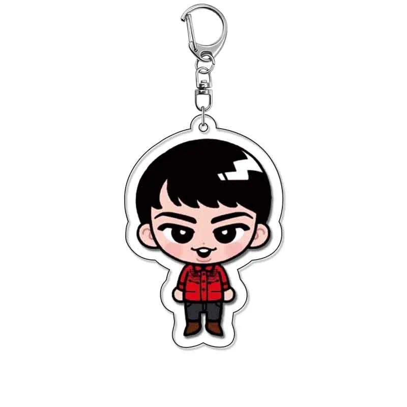 Popular Boy Group Cartoon Character Mica Keychain For Women Bag Hanging Couple Key Chains Móc Khóa In Theo Yêu Cầu, Chất Liệu Mica Trong Suốt In 2 Mặt , Dày 4mm 10 Popular Boy Group Cartoon Character Mica Keychain For Women Bag Hanging Couple Key Chains Móc Khóa In Theo Yêu Cầu, Chất Liệu Mica Trong Suốt In 2 Mặt , Dày 4mm - Ảnh 10