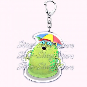 Popular Game Characters Keychains Funny Monsters Pendant Gaming Fun Gamer Fans Lovers Gifts Móc Khóa In Theo Yêu Cầu, Chất Liệu Mica Trong Suốt In 2 Mặt , Dày 4mm