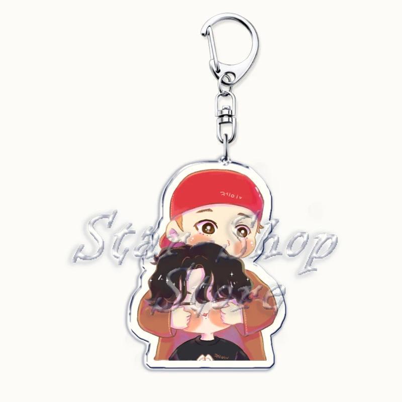 Popular Kpop Chibi Boys Keychain For Bag Accessories Cute Cartoon Idols Models Key Chain Mica Móc Khóa In Theo Yêu Cầu, Chất Liệu Mica Trong Suốt In 2 Mặt , Dày 4mm 11 Popular Kpop Chibi Boys Keychain For Bag Accessories Cute Cartoon Idols Models Key Chain Mica Móc Khóa In Theo Yêu Cầu, Chất Liệu Mica Trong Suốt In 2 Mặt , Dày 4mm - Ảnh 11