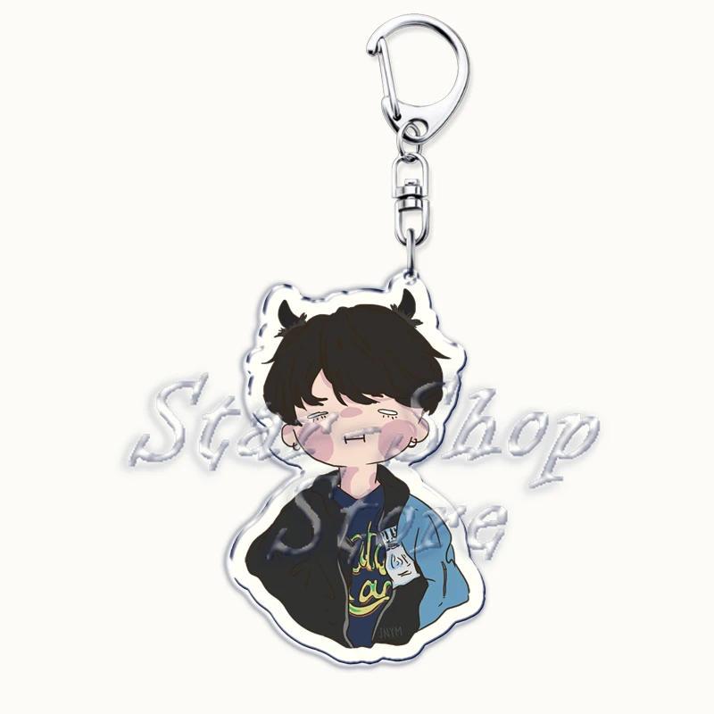Popular Kpop Chibi Boys Keychain For Bag Accessories Cute Cartoon Idols Models Key Chain Mica Móc Khóa In Theo Yêu Cầu, Chất Liệu Mica Trong Suốt In 2 Mặt , Dày 4mm 19 Popular Kpop Chibi Boys Keychain For Bag Accessories Cute Cartoon Idols Models Key Chain Mica Móc Khóa In Theo Yêu Cầu, Chất Liệu Mica Trong Suốt In 2 Mặt , Dày 4mm - Ảnh 19