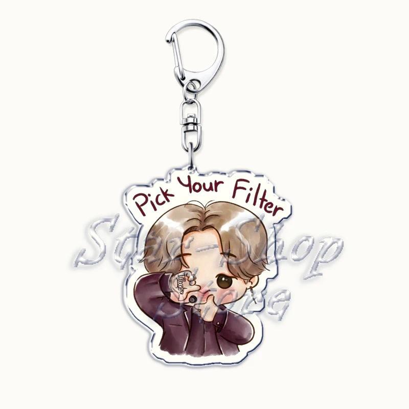 Popular Kpop Chibi Boys Keychain For Bag Accessories Cute Cartoon Idols Models Key Chain Mica Móc Khóa In Theo Yêu Cầu, Chất Liệu Mica Trong Suốt In 2 Mặt , Dày 4mm 20 Popular Kpop Chibi Boys Keychain For Bag Accessories Cute Cartoon Idols Models Key Chain Mica Móc Khóa In Theo Yêu Cầu, Chất Liệu Mica Trong Suốt In 2 Mặt , Dày 4mm - Ảnh 20