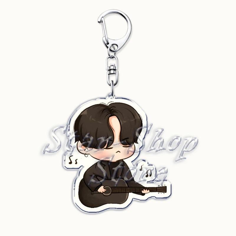 Popular Kpop Chibi Boys Keychain For Bag Accessories Cute Cartoon Idols Models Key Chain Mica Móc Khóa In Theo Yêu Cầu, Chất Liệu Mica Trong Suốt In 2 Mặt , Dày 4mm 32 Popular Kpop Chibi Boys Keychain For Bag Accessories Cute Cartoon Idols Models Key Chain Mica Móc Khóa In Theo Yêu Cầu, Chất Liệu Mica Trong Suốt In 2 Mặt , Dày 4mm - Ảnh 32
