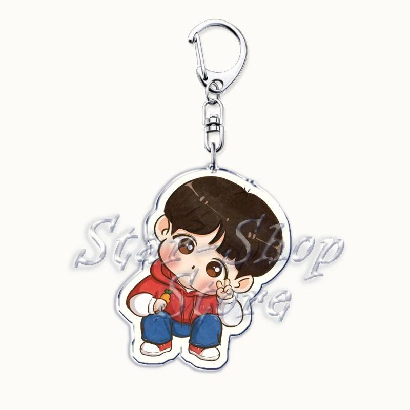 Popular Kpop Chibi Boys Keychain For Bag Accessories Cute Cartoon Idols Models Key Chain Mica Móc Khóa In Theo Yêu Cầu, Chất Liệu Mica Trong Suốt In 2 Mặt , Dày 4mm 33 Popular Kpop Chibi Boys Keychain For Bag Accessories Cute Cartoon Idols Models Key Chain Mica Móc Khóa In Theo Yêu Cầu, Chất Liệu Mica Trong Suốt In 2 Mặt , Dày 4mm - Ảnh 33