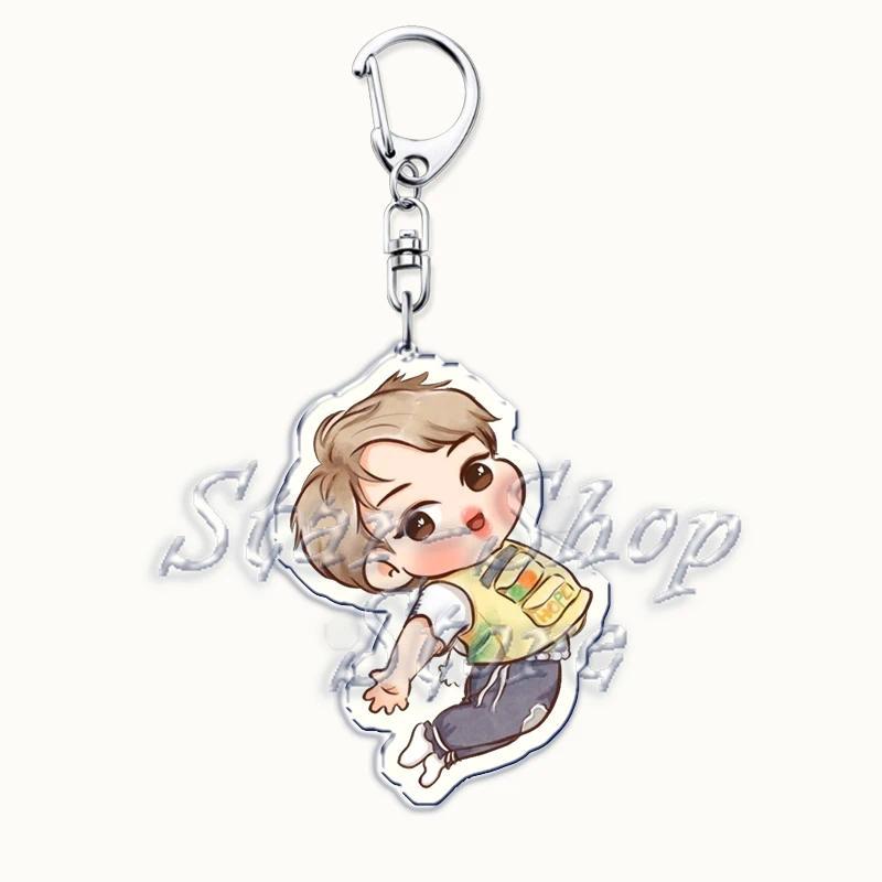 Popular Kpop Chibi Boys Keychain For Bag Accessories Cute Cartoon Idols Models Key Chain Mica Móc Khóa In Theo Yêu Cầu, Chất Liệu Mica Trong Suốt In 2 Mặt , Dày 4mm 34 Popular Kpop Chibi Boys Keychain For Bag Accessories Cute Cartoon Idols Models Key Chain Mica Móc Khóa In Theo Yêu Cầu, Chất Liệu Mica Trong Suốt In 2 Mặt , Dày 4mm - Ảnh 34