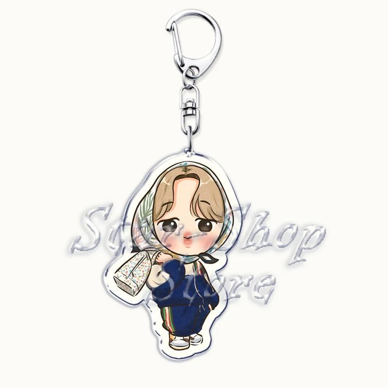 Popular Kpop Chibi Boys Keychain For Bag Accessories Cute Cartoon Idols Models Key Chain Mica Móc Khóa In Theo Yêu Cầu, Chất Liệu Mica Trong Suốt In 2 Mặt , Dày 4mm 36 Popular Kpop Chibi Boys Keychain For Bag Accessories Cute Cartoon Idols Models Key Chain Mica Móc Khóa In Theo Yêu Cầu, Chất Liệu Mica Trong Suốt In 2 Mặt , Dày 4mm - Ảnh 36
