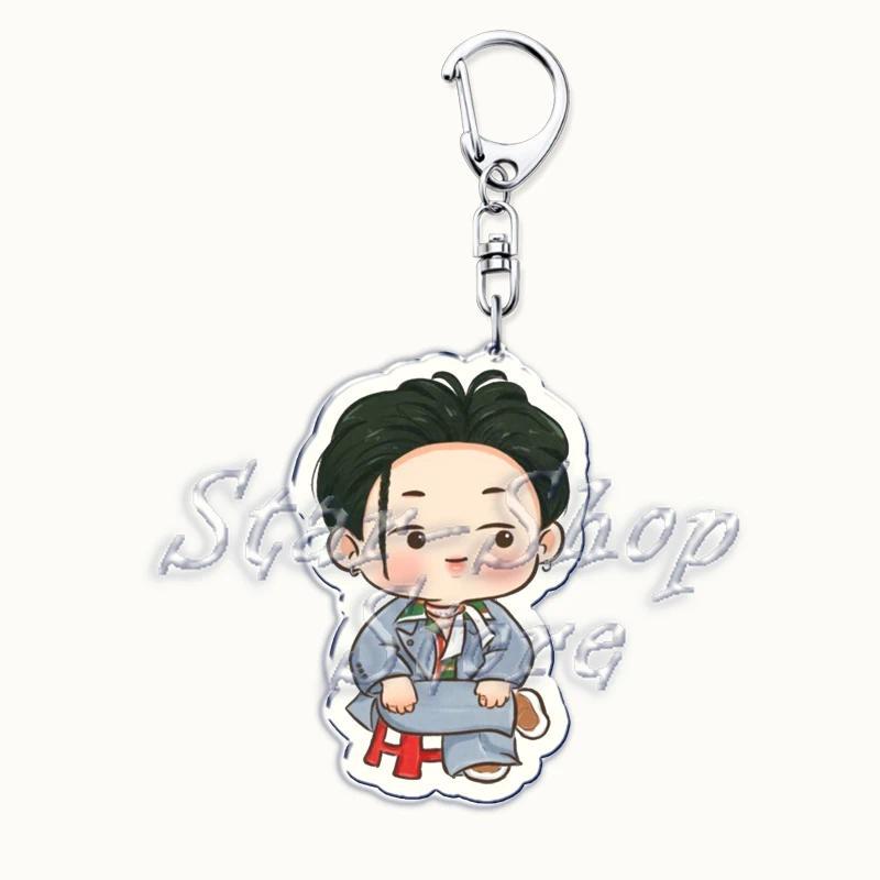 Popular Kpop Chibi Boys Keychain For Bag Accessories Cute Cartoon Idols Models Key Chain Mica Móc Khóa In Theo Yêu Cầu, Chất Liệu Mica Trong Suốt In 2 Mặt , Dày 4mm 38 Popular Kpop Chibi Boys Keychain For Bag Accessories Cute Cartoon Idols Models Key Chain Mica Móc Khóa In Theo Yêu Cầu, Chất Liệu Mica Trong Suốt In 2 Mặt , Dày 4mm - Ảnh 38
