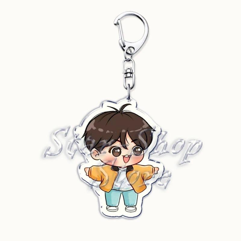 Popular Kpop Chibi Boys Keychain For Bag Accessories Cute Cartoon Idols Models Key Chain Mica Móc Khóa In Theo Yêu Cầu, Chất Liệu Mica Trong Suốt In 2 Mặt , Dày 4mm 44 Popular Kpop Chibi Boys Keychain For Bag Accessories Cute Cartoon Idols Models Key Chain Mica Móc Khóa In Theo Yêu Cầu, Chất Liệu Mica Trong Suốt In 2 Mặt , Dày 4mm - Ảnh 44