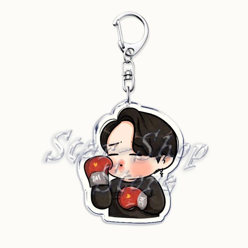 Popular Kpop Chibi Boys Keychain For Bag Accessories Cute Cartoon Idols Models Key Chain Mica Móc Khóa In Theo Yêu Cầu, Chất Liệu Mica Trong Suốt In 2 Mặt , Dày 4mm 45 Popular Kpop Chibi Boys Keychain For Bag Accessories Cute Cartoon Idols Models Key Chain Mica Móc Khóa In Theo Yêu Cầu, Chất Liệu Mica Trong Suốt In 2 Mặt , Dày 4mm - Ảnh 45