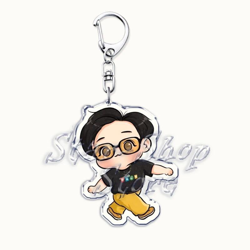 Popular Kpop Chibi Boys Keychain For Bag Accessories Cute Cartoon Idols Models Key Chain Mica Móc Khóa In Theo Yêu Cầu, Chất Liệu Mica Trong Suốt In 2 Mặt , Dày 4mm 46 Popular Kpop Chibi Boys Keychain For Bag Accessories Cute Cartoon Idols Models Key Chain Mica Móc Khóa In Theo Yêu Cầu, Chất Liệu Mica Trong Suốt In 2 Mặt , Dày 4mm - Ảnh 46