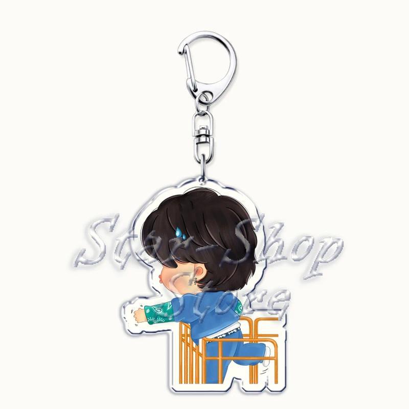 Popular Kpop Chibi Boys Keychain For Bag Accessories Cute Cartoon Idols Models Key Chain Mica Móc Khóa In Theo Yêu Cầu, Chất Liệu Mica Trong Suốt In 2 Mặt , Dày 4mm 9 Popular Kpop Chibi Boys Keychain For Bag Accessories Cute Cartoon Idols Models Key Chain Mica Móc Khóa In Theo Yêu Cầu, Chất Liệu Mica Trong Suốt In 2 Mặt , Dày 4mm - Ảnh 9