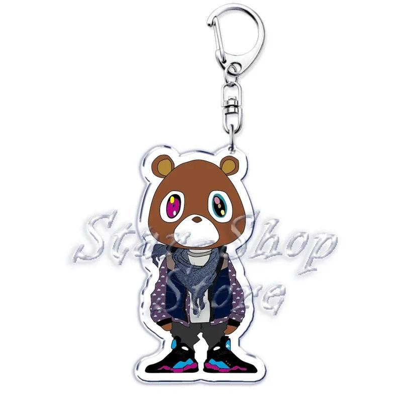 Popular Rapper Ye Keychains Graduation Kanye Dropout Bear Key Chain Fans Friends West Gifts Móc Khóa In Theo Yêu Cầu, Chất Liệu Mica Trong Suốt In 2 Mặt , Dày 4mm 11 Popular Rapper Ye Keychains Graduation Kanye Dropout Bear Key Chain Fans Friends West Gifts Móc Khóa In Theo Yêu Cầu, Chất Liệu Mica Trong Suốt In 2 Mặt , Dày 4mm - Ảnh 11