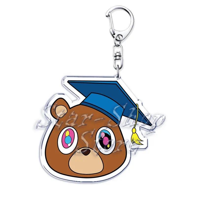Popular Rapper Ye Keychains Graduation Kanye Dropout Bear Key Chain Fans Friends West Gifts Móc Khóa In Theo Yêu Cầu, Chất Liệu Mica Trong Suốt In 2 Mặt , Dày 4mm 12 Popular Rapper Ye Keychains Graduation Kanye Dropout Bear Key Chain Fans Friends West Gifts Móc Khóa In Theo Yêu Cầu, Chất Liệu Mica Trong Suốt In 2 Mặt , Dày 4mm - Ảnh 12