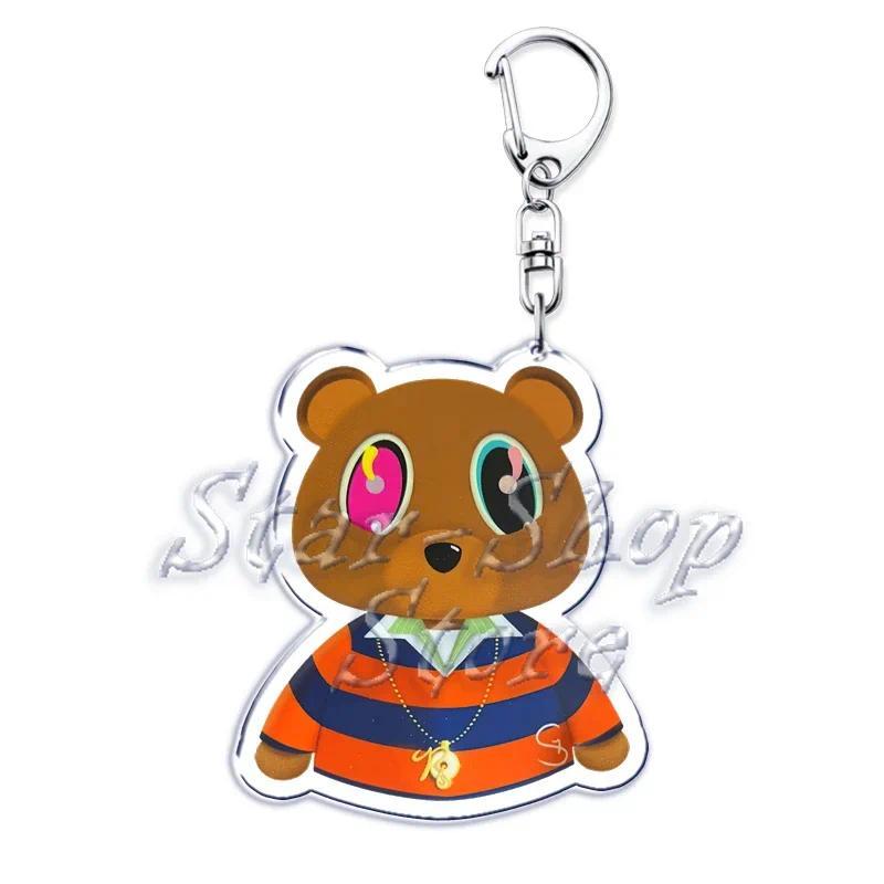 Popular Rapper Ye Keychains Graduation Kanye Dropout Bear Key Chain Fans Friends West Gifts Móc Khóa In Theo Yêu Cầu, Chất Liệu Mica Trong Suốt In 2 Mặt , Dày 4mm 15 Popular Rapper Ye Keychains Graduation Kanye Dropout Bear Key Chain Fans Friends West Gifts Móc Khóa In Theo Yêu Cầu, Chất Liệu Mica Trong Suốt In 2 Mặt , Dày 4mm - Ảnh 15