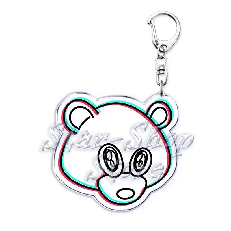 Popular Rapper Ye Keychains Graduation Kanye Dropout Bear Key Chain Fans Friends West Gifts Móc Khóa In Theo Yêu Cầu, Chất Liệu Mica Trong Suốt In 2 Mặt , Dày 4mm 19 Popular Rapper Ye Keychains Graduation Kanye Dropout Bear Key Chain Fans Friends West Gifts Móc Khóa In Theo Yêu Cầu, Chất Liệu Mica Trong Suốt In 2 Mặt , Dày 4mm - Ảnh 19
