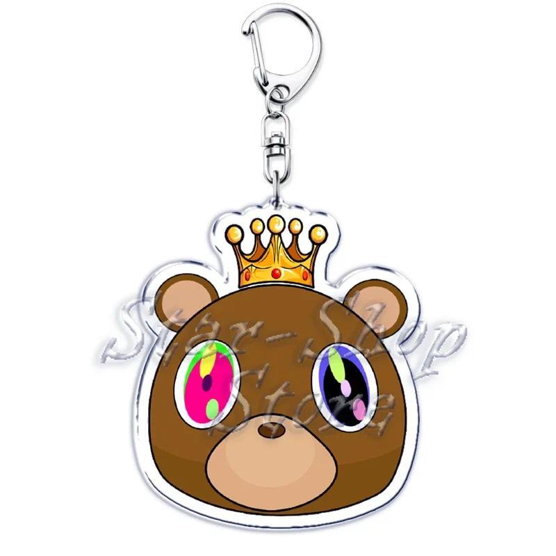 Popular Rapper Ye Keychains Graduation Kanye Dropout Bear Key Chain Fans Friends West Gifts Móc Khóa In Theo Yêu Cầu, Chất Liệu Mica Trong Suốt In 2 Mặt , Dày 4mm 20 Popular Rapper Ye Keychains Graduation Kanye Dropout Bear Key Chain Fans Friends West Gifts Móc Khóa In Theo Yêu Cầu, Chất Liệu Mica Trong Suốt In 2 Mặt , Dày 4mm - Ảnh 20