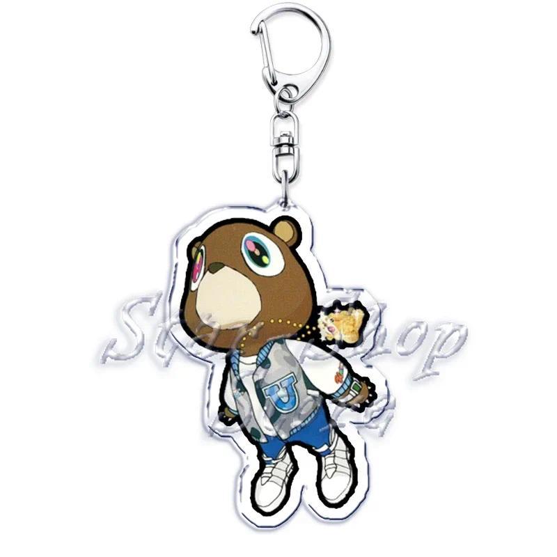 Popular Rapper Ye Keychains Graduation Kanye Dropout Bear Key Chain Fans Friends West Gifts Móc Khóa In Theo Yêu Cầu, Chất Liệu Mica Trong Suốt In 2 Mặt , Dày 4mm 6 Popular Rapper Ye Keychains Graduation Kanye Dropout Bear Key Chain Fans Friends West Gifts Móc Khóa In Theo Yêu Cầu, Chất Liệu Mica Trong Suốt In 2 Mặt , Dày 4mm - Ảnh 6