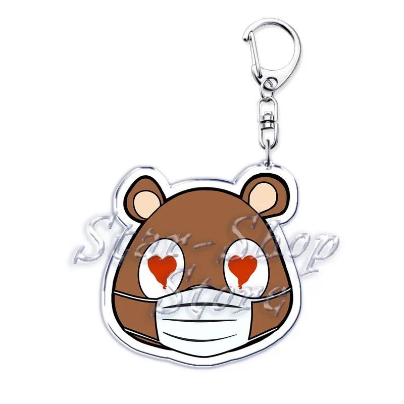 Popular Rapper Ye Keychains Graduation Kanye Dropout Bear Key Chain Fans Friends West Gifts Móc Khóa In Theo Yêu Cầu, Chất Liệu Mica Trong Suốt In 2 Mặt , Dày 4mm 7 Popular Rapper Ye Keychains Graduation Kanye Dropout Bear Key Chain Fans Friends West Gifts Móc Khóa In Theo Yêu Cầu, Chất Liệu Mica Trong Suốt In 2 Mặt , Dày 4mm - Ảnh 7