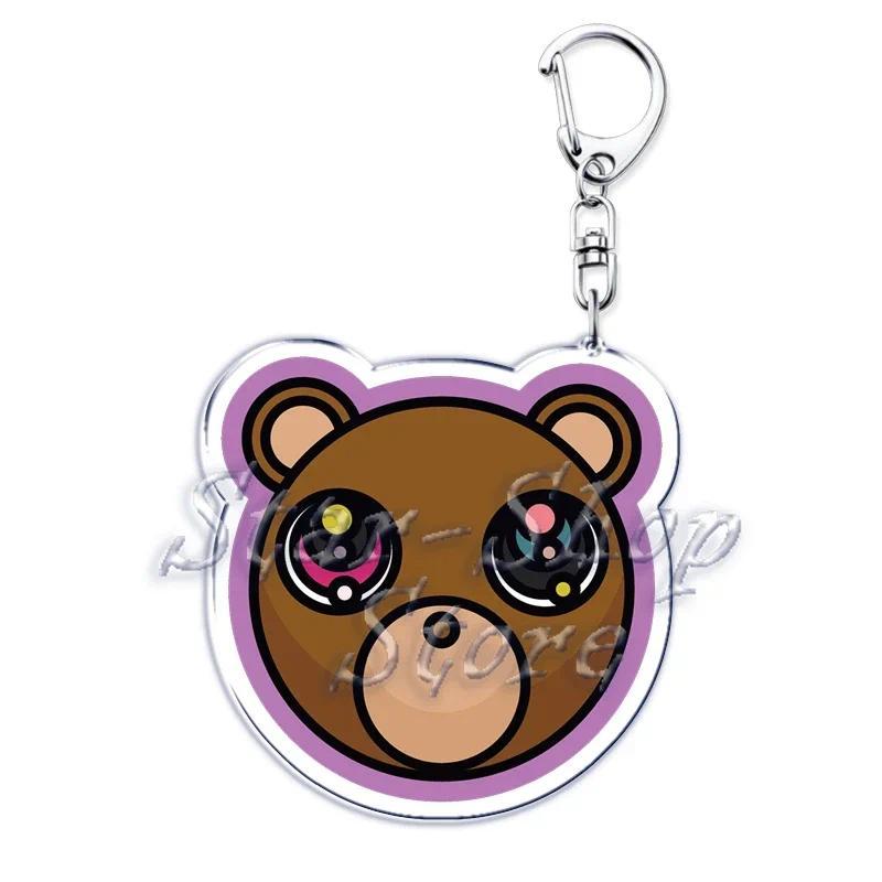 Popular Rapper Ye Keychains Graduation Kanye Dropout Bear Key Chain Fans Friends West Gifts Móc Khóa In Theo Yêu Cầu, Chất Liệu Mica Trong Suốt In 2 Mặt , Dày 4mm 10 Popular Rapper Ye Keychains Graduation Kanye Dropout Bear Key Chain Fans Friends West Gifts Móc Khóa In Theo Yêu Cầu, Chất Liệu Mica Trong Suốt In 2 Mặt , Dày 4mm - Ảnh 10