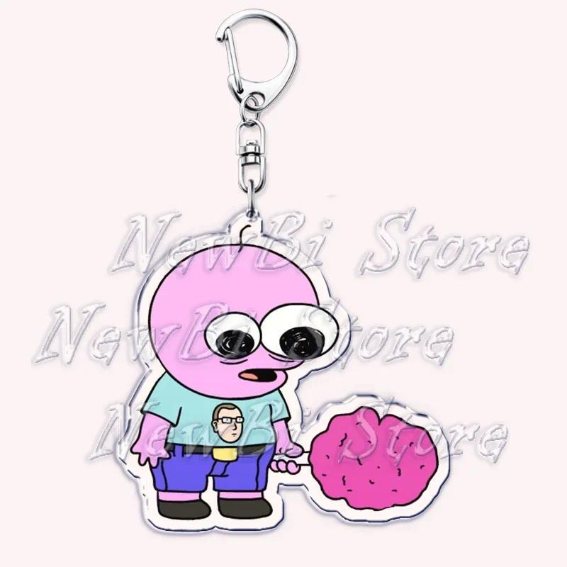 Popular Smiling Anime Keychains Adult Pim Charlie Alan Keyring For Accessories Bag Pendant Móc Khóa In Theo Yêu Cầu, Chất Liệu Mica Trong Suốt In 2 Mặt , Dày 4mm 6 Popular Smiling Anime Keychains Adult Pim Charlie Alan Keyring For Accessories Bag Pendant Móc Khóa In Theo Yêu Cầu, Chất Liệu Mica Trong Suốt In 2 Mặt , Dày 4mm - Ảnh 6