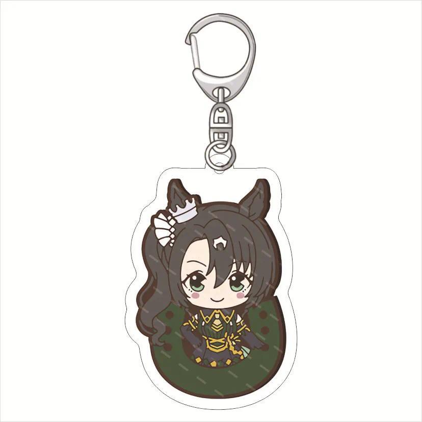 Pretty Derby Anime Mica Keychain Lovely Bag Charms Hanging Face Friends Key Chain Q Version Móc Khóa In Theo Yêu Cầu, Chất Liệu Mica Trong Suốt In 2 Mặt , Dày 4mm 2 Pretty Derby Anime Mica Keychain Lovely Bag Charms Hanging Face Friends Key Chain Q Version Móc Khóa In Theo Yêu Cầu, Chất Liệu Mica Trong Suốt In 2 Mặt , Dày 4mm - Ảnh 2