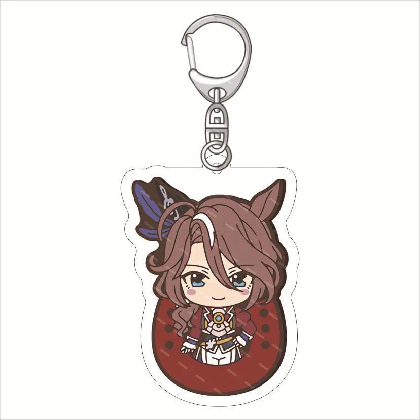 Pretty Derby Anime Mica Keychain Lovely Bag Charms Hanging Face Friends Key Chain Q Version Móc Khóa In Theo Yêu Cầu, Chất Liệu Mica Trong Suốt In 2 Mặt , Dày 4mm 3 Pretty Derby Anime Mica Keychain Lovely Bag Charms Hanging Face Friends Key Chain Q Version Móc Khóa In Theo Yêu Cầu, Chất Liệu Mica Trong Suốt In 2 Mặt , Dày 4mm - Ảnh 3