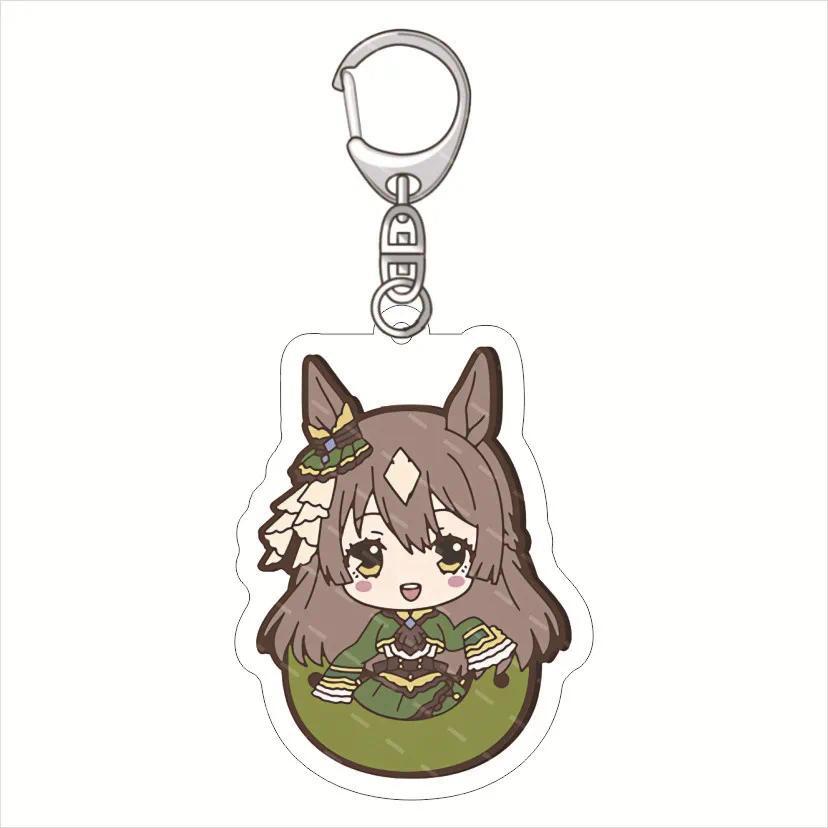 Pretty Derby Anime Mica Keychain Lovely Bag Charms Hanging Face Friends Key Chain Q Version Móc Khóa In Theo Yêu Cầu, Chất Liệu Mica Trong Suốt In 2 Mặt , Dày 4mm 4 Pretty Derby Anime Mica Keychain Lovely Bag Charms Hanging Face Friends Key Chain Q Version Móc Khóa In Theo Yêu Cầu, Chất Liệu Mica Trong Suốt In 2 Mặt , Dày 4mm - Ảnh 4