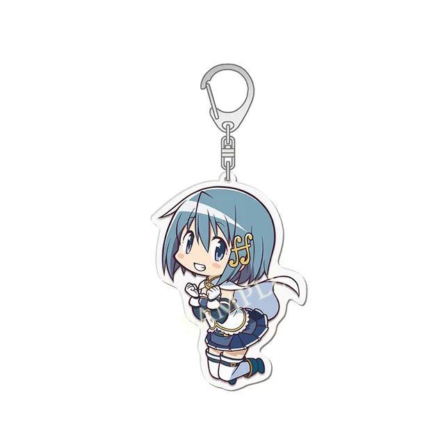 Puella Magi Madoka Magica Anime Mica Keychain Girls Key Chain Bag Charms Accessories Móc Khóa In Theo Yêu Cầu, Chất Liệu Mica Trong Suốt In 2 Mặt , Dày 4mm 2 Puella Magi Madoka Magica Anime Mica Keychain Girls Key Chain Bag Charms Accessories Móc Khóa In Theo Yêu Cầu, Chất Liệu Mica Trong Suốt In 2 Mặt , Dày 4mm - Ảnh 2