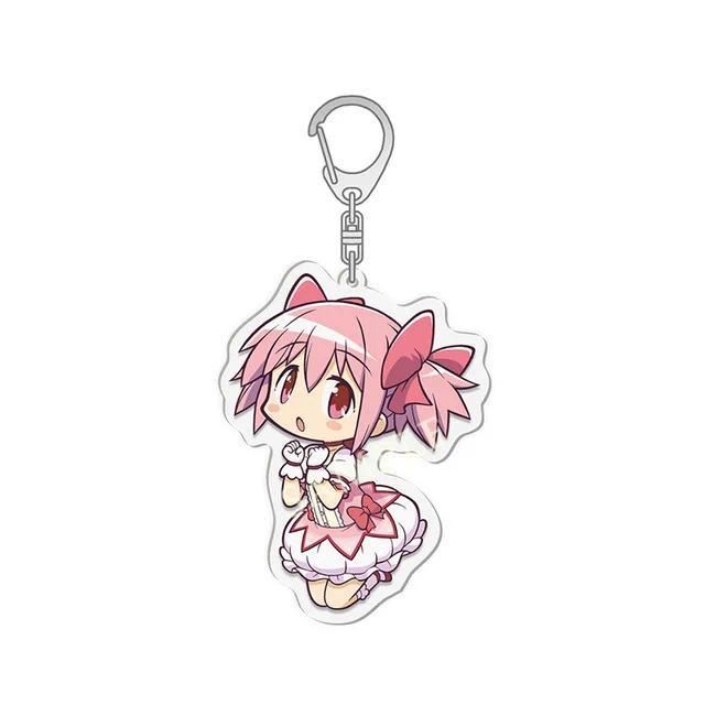 Puella Magi Madoka Magica Anime Mica Keychain Girls Key Chain Bag Charms Accessories Móc Khóa In Theo Yêu Cầu, Chất Liệu Mica Trong Suốt In 2 Mặt , Dày 4mm 19 Puella Magi Madoka Magica Anime Mica Keychain Girls Key Chain Bag Charms Accessories Móc Khóa In Theo Yêu Cầu, Chất Liệu Mica Trong Suốt In 2 Mặt , Dày 4mm - Ảnh 19