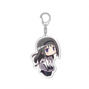 Puella Magi Madoka Magica Anime Mica Keychain Girls Key Chain Bag Charms Accessories Móc Khóa In Theo Yêu Cầu, Chất Liệu Mica Trong Suốt In 2 Mặt , Dày 4mm