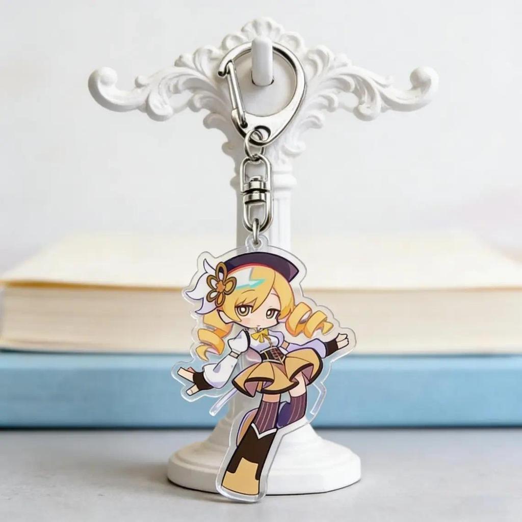 Puella Magi Madoka Magica Homura Akemi Mami Tomoe Acrylic Keychain Anime Fan T Collectible Móc Khóa In Theo Yêu Cầu, Chất Liệu Mica Trong Suốt In 2 Mặt , Dày 4mm 2 Puella Magi Madoka Magica Homura Akemi Mami Tomoe Acrylic Keychain Anime Fan T Collectible Móc Khóa In Theo Yêu Cầu, Chất Liệu Mica Trong Suốt In 2 Mặt , Dày 4mm - Ảnh 2