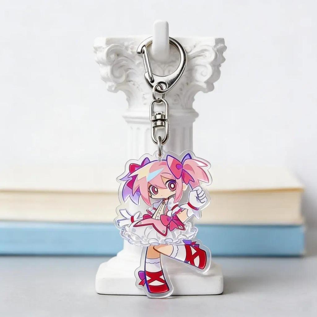 Puella Magi Madoka Magica Homura Akemi Mami Tomoe Acrylic Keychain Anime Fan T Collectible Móc Khóa In Theo Yêu Cầu, Chất Liệu Mica Trong Suốt In 2 Mặt , Dày 4mm 4 Puella Magi Madoka Magica Homura Akemi Mami Tomoe Acrylic Keychain Anime Fan T Collectible Móc Khóa In Theo Yêu Cầu, Chất Liệu Mica Trong Suốt In 2 Mặt , Dày 4mm - Ảnh 4