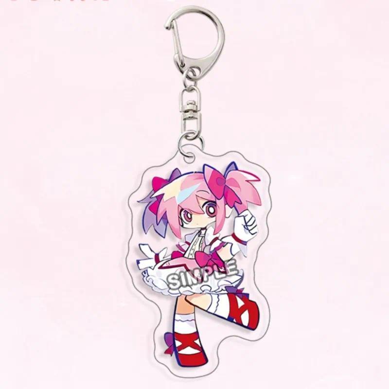Puella Magi Madoka Magica Kaname Acrylic Un Keychain Jewelry Bag Charm Keyring Creative Key Móc Khóa In Theo Yêu Cầu, Chất Liệu Mica Trong Suốt In 2 Mặt , Dày 4mm 2 Puella Magi Madoka Magica Kaname Acrylic Un Keychain Jewelry Bag Charm Keyring Creative Key Móc Khóa In Theo Yêu Cầu, Chất Liệu Mica Trong Suốt In 2 Mặt , Dày 4mm - Ảnh 2
