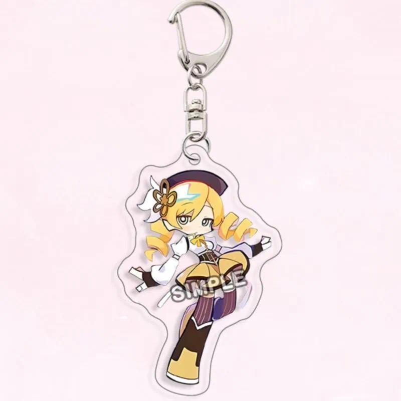 Puella Magi Madoka Magica Kaname Acrylic Un Keychain Jewelry Bag Charm Keyring Creative Key Móc Khóa In Theo Yêu Cầu, Chất Liệu Mica Trong Suốt In 2 Mặt , Dày 4mm 4 Puella Magi Madoka Magica Kaname Acrylic Un Keychain Jewelry Bag Charm Keyring Creative Key Móc Khóa In Theo Yêu Cầu, Chất Liệu Mica Trong Suốt In 2 Mặt , Dày 4mm - Ảnh 4