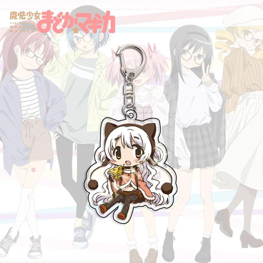 Puella Magi Madoka Magica Kaname Acrylic Keychain Jewelry Bag Charms Keyring Creative Key Móc Khóa In Theo Yêu Cầu, Chất Liệu Mica Trong Suốt In 2 Mặt , Dày 4mm 4 Puella Magi Madoka Magica Kaname Acrylic Keychain Jewelry Bag Charms Keyring Creative Key Móc Khóa In Theo Yêu Cầu, Chất Liệu Mica Trong Suốt In 2 Mặt , Dày 4mm - Ảnh 4