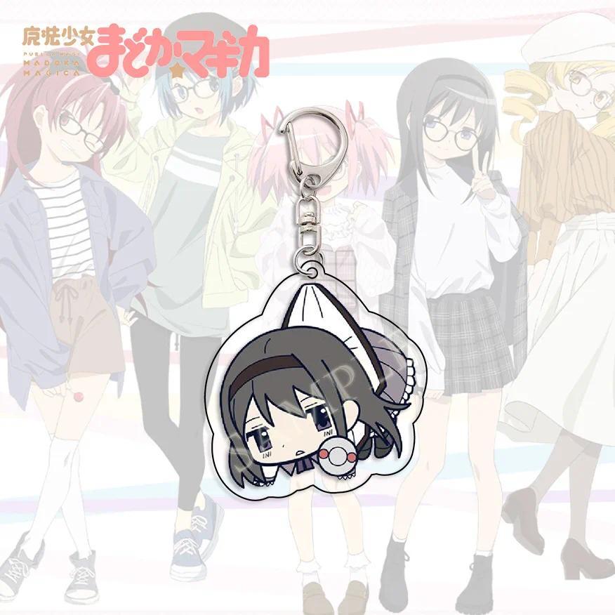 Puella Magi Madoka Magica Kaname Acrylic Keychain Jewelry Bag Charms Keyring Creative Key Móc Khóa In Theo Yêu Cầu, Chất Liệu Mica Trong Suốt In 2 Mặt , Dày 4mm 8 Puella Magi Madoka Magica Kaname Acrylic Keychain Jewelry Bag Charms Keyring Creative Key Móc Khóa In Theo Yêu Cầu, Chất Liệu Mica Trong Suốt In 2 Mặt , Dày 4mm - Ảnh 8