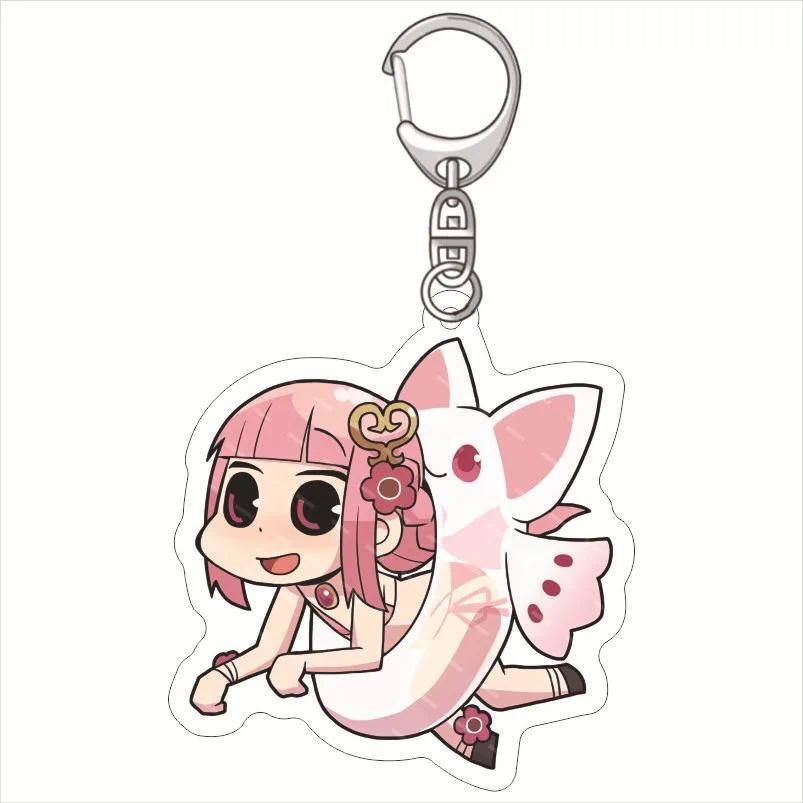 Puella Magi Madoka Magica Mica Keychain Lovely Baby Bag Charms Hanging Face Friends Key Chain Móc Khóa In Theo Yêu Cầu, Chất Liệu Mica Trong Suốt In 2 Mặt , Dày 4mm 2 Puella Magi Madoka Magica Mica Keychain Lovely Baby Bag Charms Hanging Face Friends Key Chain Móc Khóa In Theo Yêu Cầu, Chất Liệu Mica Trong Suốt In 2 Mặt , Dày 4mm - Ảnh 2