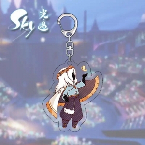 Q Version Game Sky Mica Keychain Characters White Bird Shota Wizard Ruo Li Hanging Face Móc Khóa In Theo Yêu Cầu, Chất Liệu Mica Trong Suốt In 2 Mặt , Dày 4mm