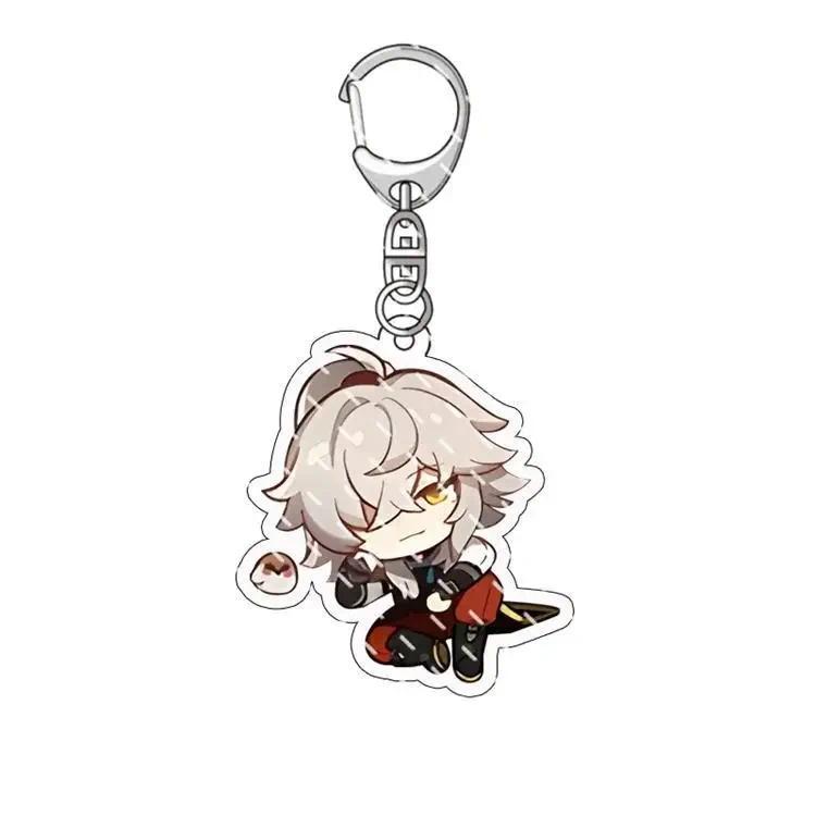 Q Version Honkai Star Rail Anime Keychain Wuwubo Men Key Chain For Women Kawaii Exquisite Móc Khóa In Theo Yêu Cầu, Chất Liệu Mica Trong Suốt In 2 Mặt , Dày 4mm 2 Q Version Honkai Star Rail Anime Keychain Wuwubo Men Key Chain For Women Kawaii Exquisite Móc Khóa In Theo Yêu Cầu, Chất Liệu Mica Trong Suốt In 2 Mặt , Dày 4mm - Ảnh 2