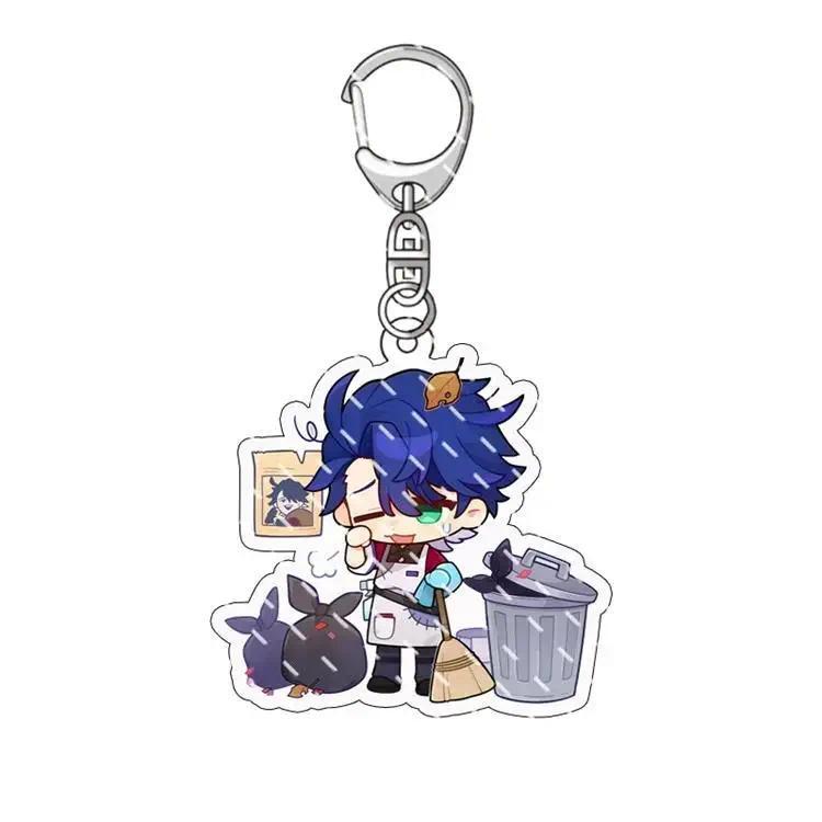 Q Version Honkai Star Rail Anime Keychain Wuwubo Men Key Chain For Women Kawaii Exquisite Móc Khóa In Theo Yêu Cầu, Chất Liệu Mica Trong Suốt In 2 Mặt , Dày 4mm 17 Q Version Honkai Star Rail Anime Keychain Wuwubo Men Key Chain For Women Kawaii Exquisite Móc Khóa In Theo Yêu Cầu, Chất Liệu Mica Trong Suốt In 2 Mặt , Dày 4mm - Ảnh 17