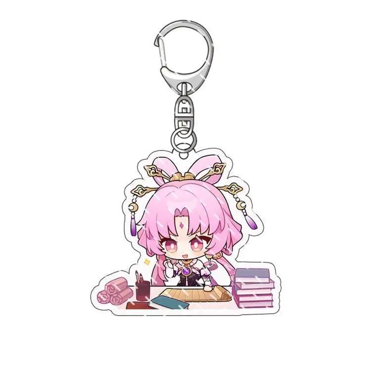 Q Version Honkai Star Rail Anime Keychain Wuwubo Men Key Chain For Women Kawaii Exquisite Móc Khóa In Theo Yêu Cầu, Chất Liệu Mica Trong Suốt In 2 Mặt , Dày 4mm 20 Q Version Honkai Star Rail Anime Keychain Wuwubo Men Key Chain For Women Kawaii Exquisite Móc Khóa In Theo Yêu Cầu, Chất Liệu Mica Trong Suốt In 2 Mặt , Dày 4mm - Ảnh 20